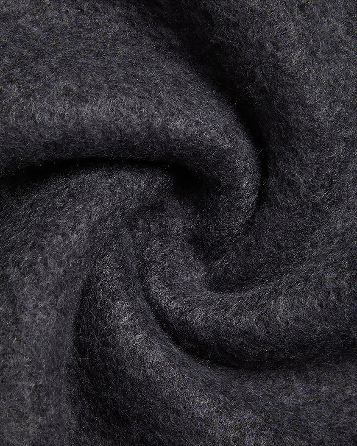 Men's Fleece Crew - Charcoal Heather