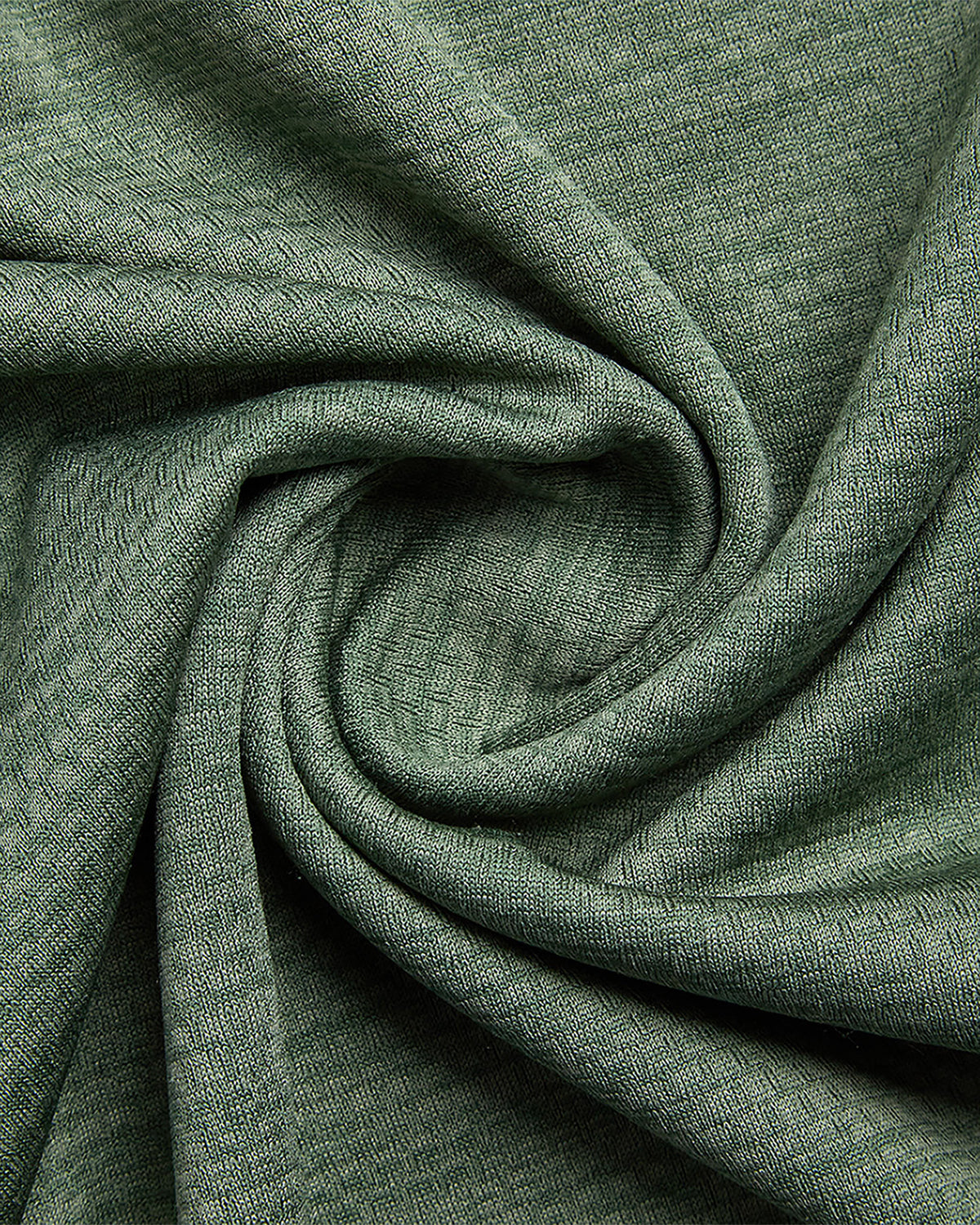 Men's Knit Half Zip - Spruce Green