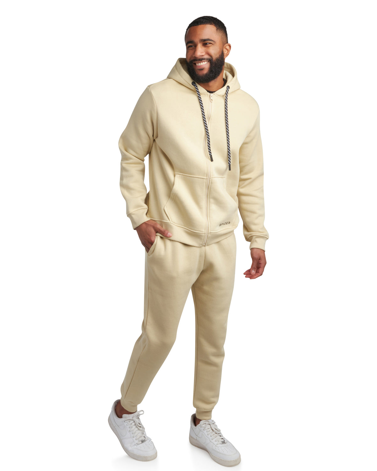Men's Fleece Full Zip Jogger Set