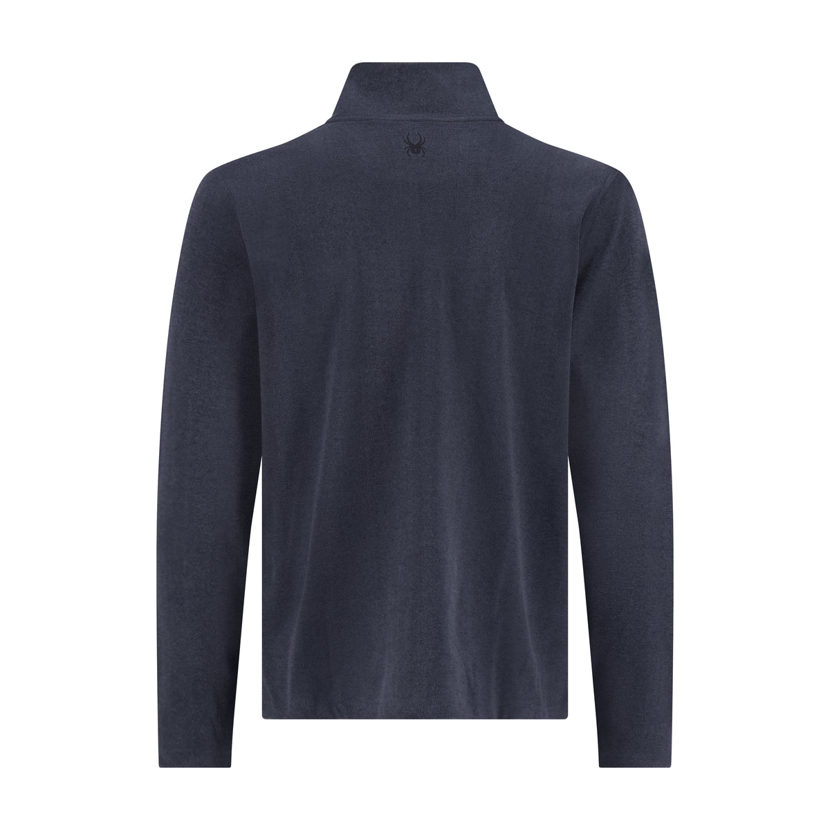 Men's Brushed Vertical Stripe Quarter Zip - Grey