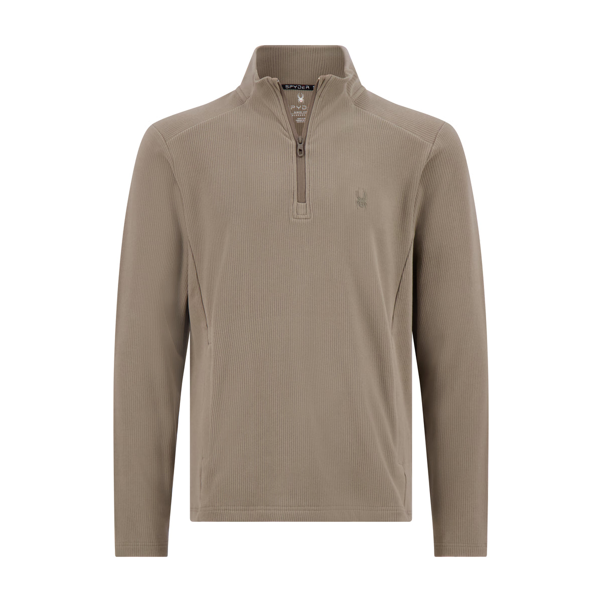 Men's Corduroy Double Knit Quarter Zip - Timber