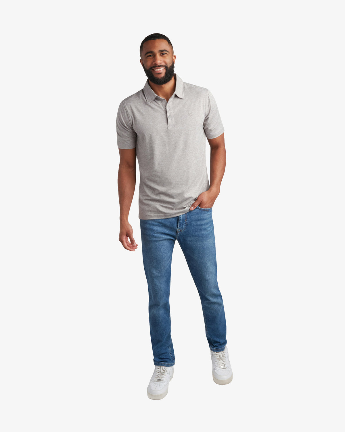 Men's Short Sleeve Jersey Polo