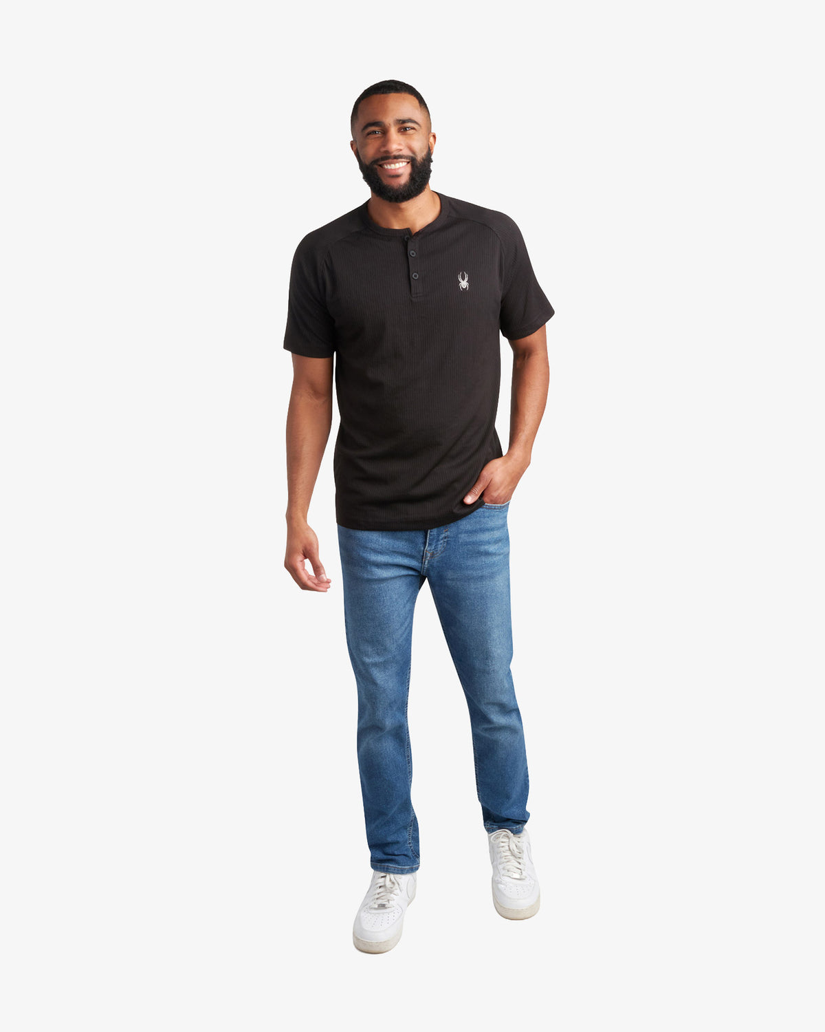 Men's Long Sleeve Thermal Henley