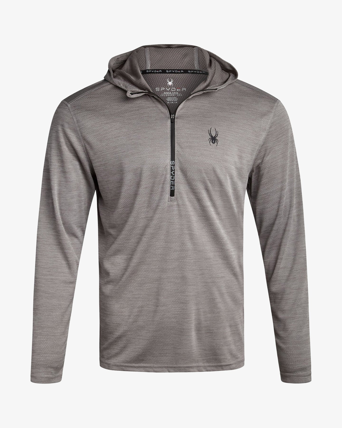 Men's Knit Half Zip - Grey – Spyder