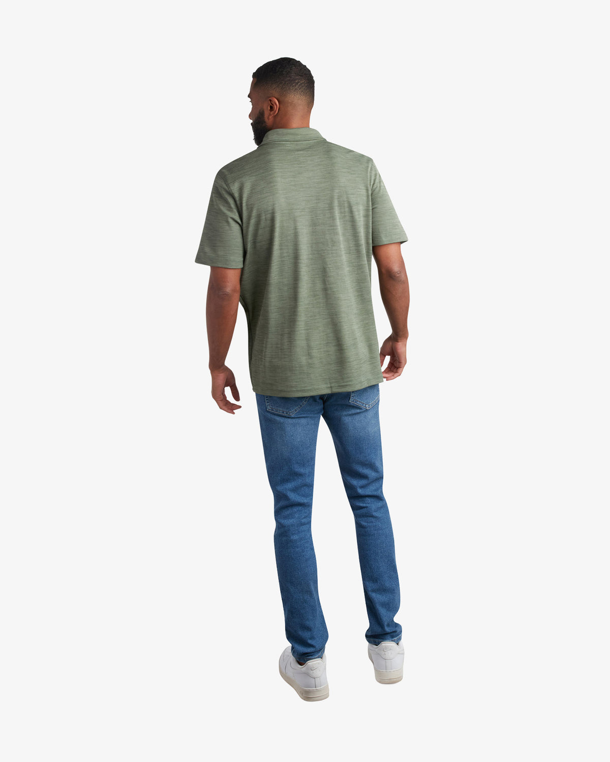 Men's Short Sleeve Tech Polo - Spruce Green