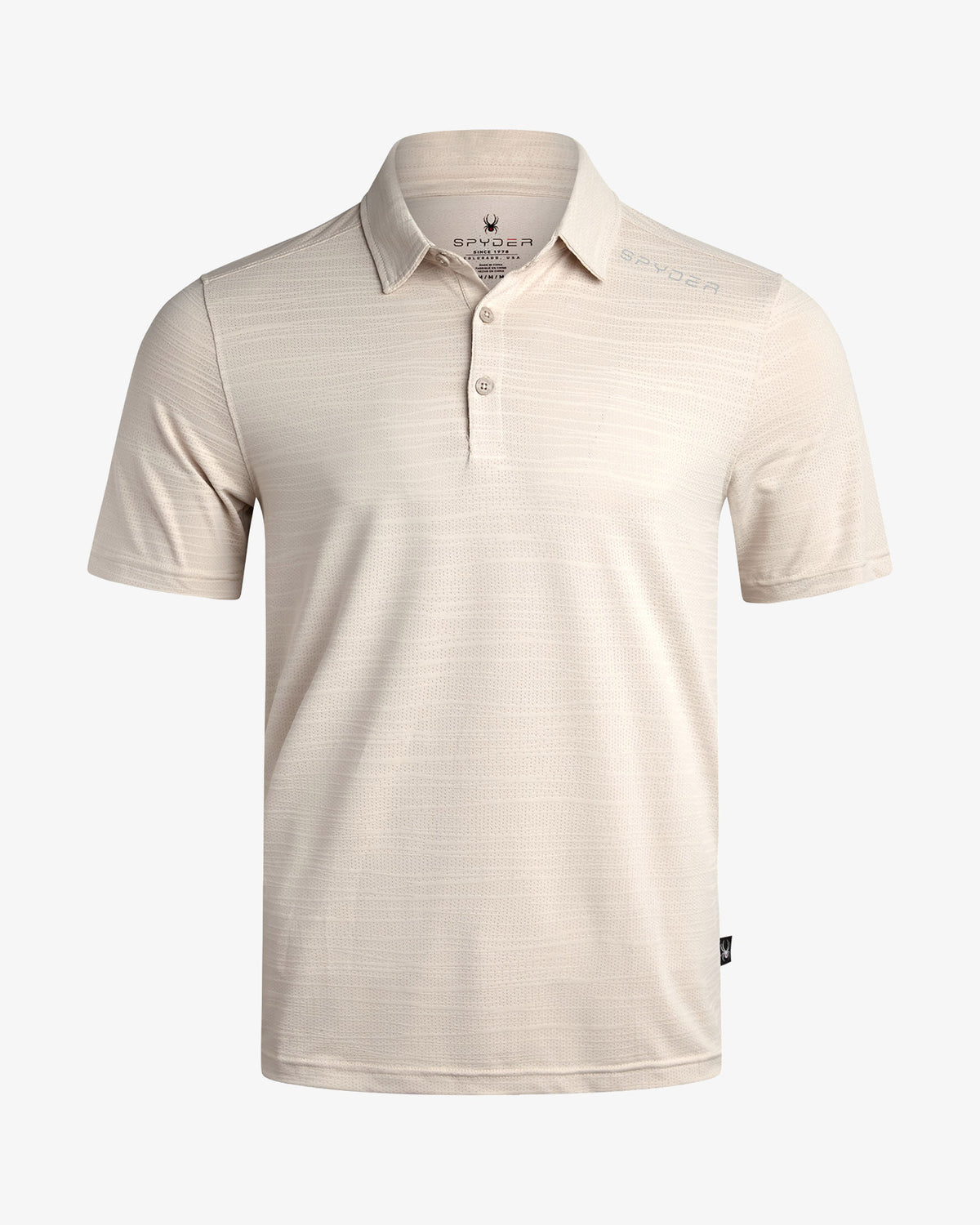 Men's Short Sleeve Jacquard Polo
