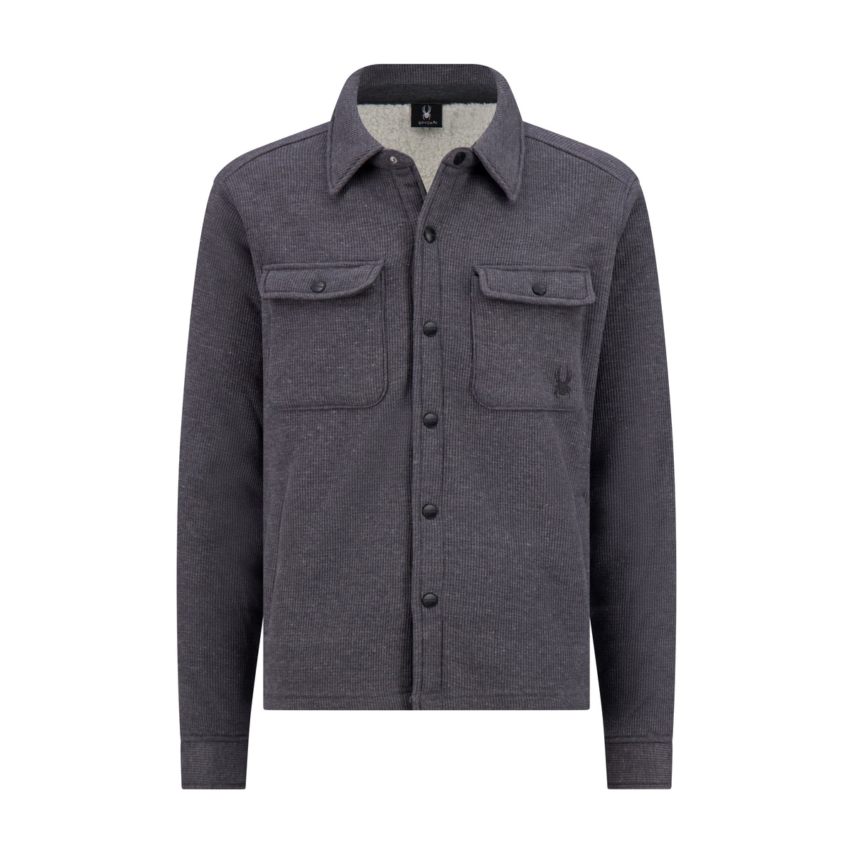 Men's Sherpa Shacket - Gunmetal