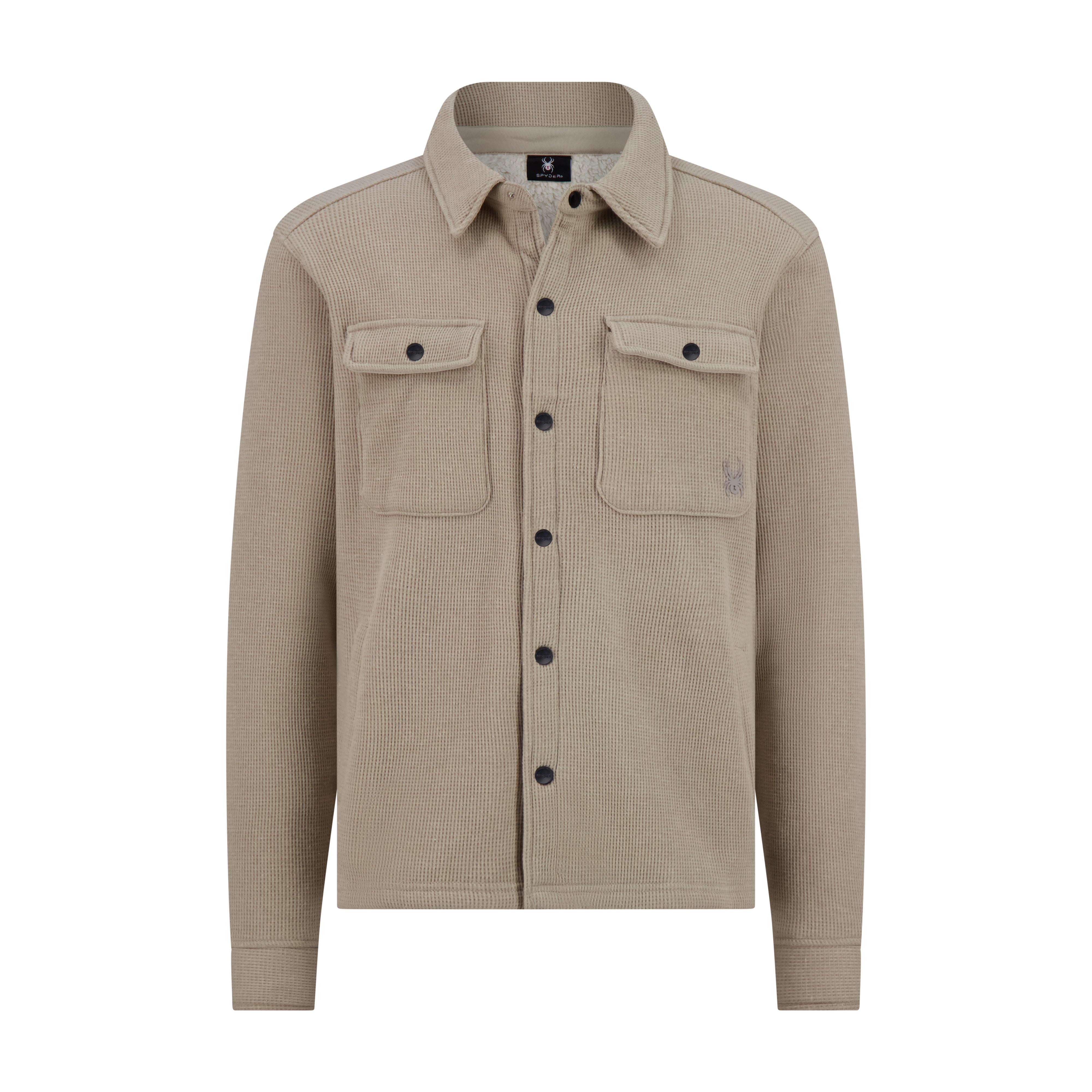 Men's Sherpa Shacket - Stone – Spyder