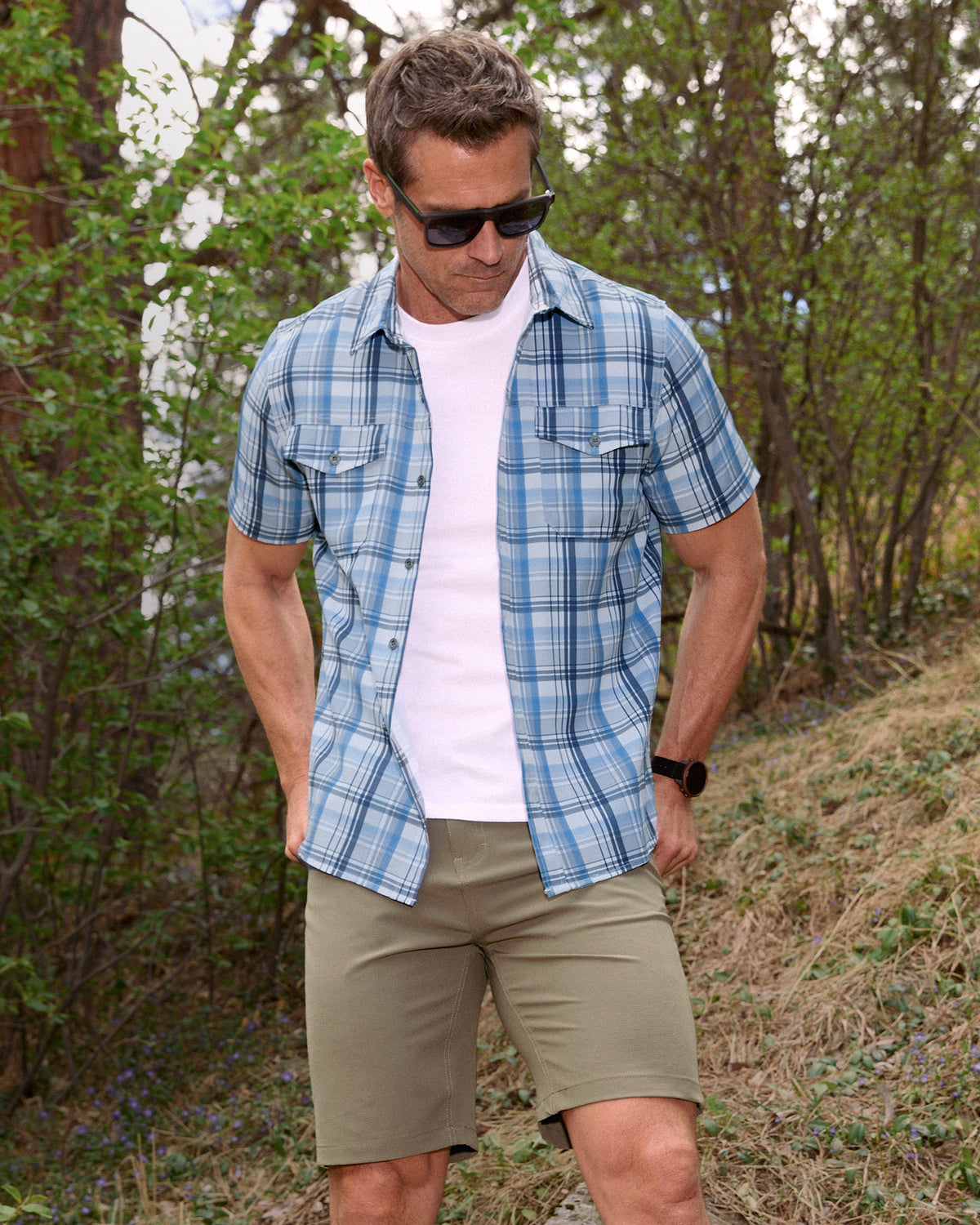 Men's Seaside Collared Shirt