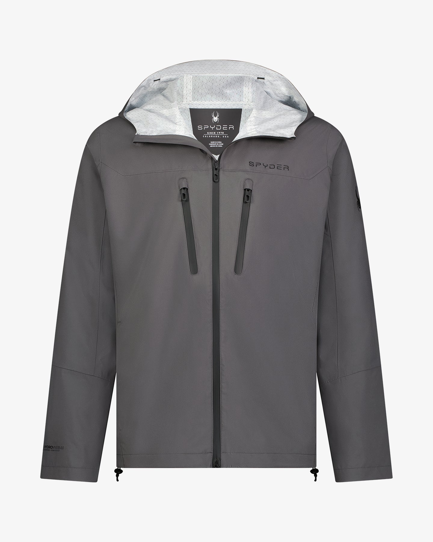Men's Overcast Rain Jacket - Polar – Spyder