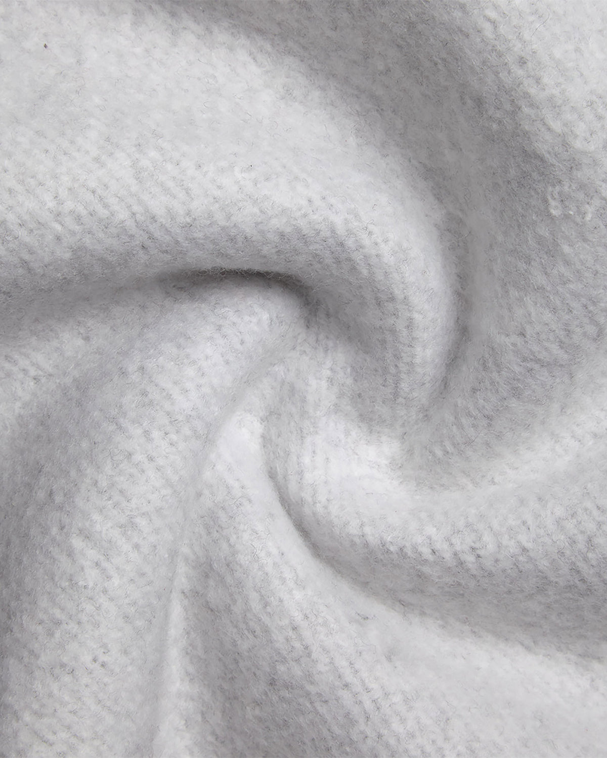 Men's Fleece Crew - Light Gray Heather