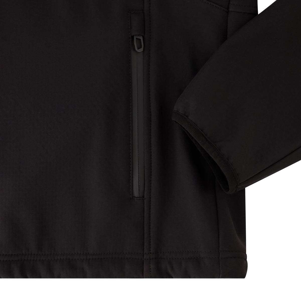Mens Softshell Woven Jacket - Black