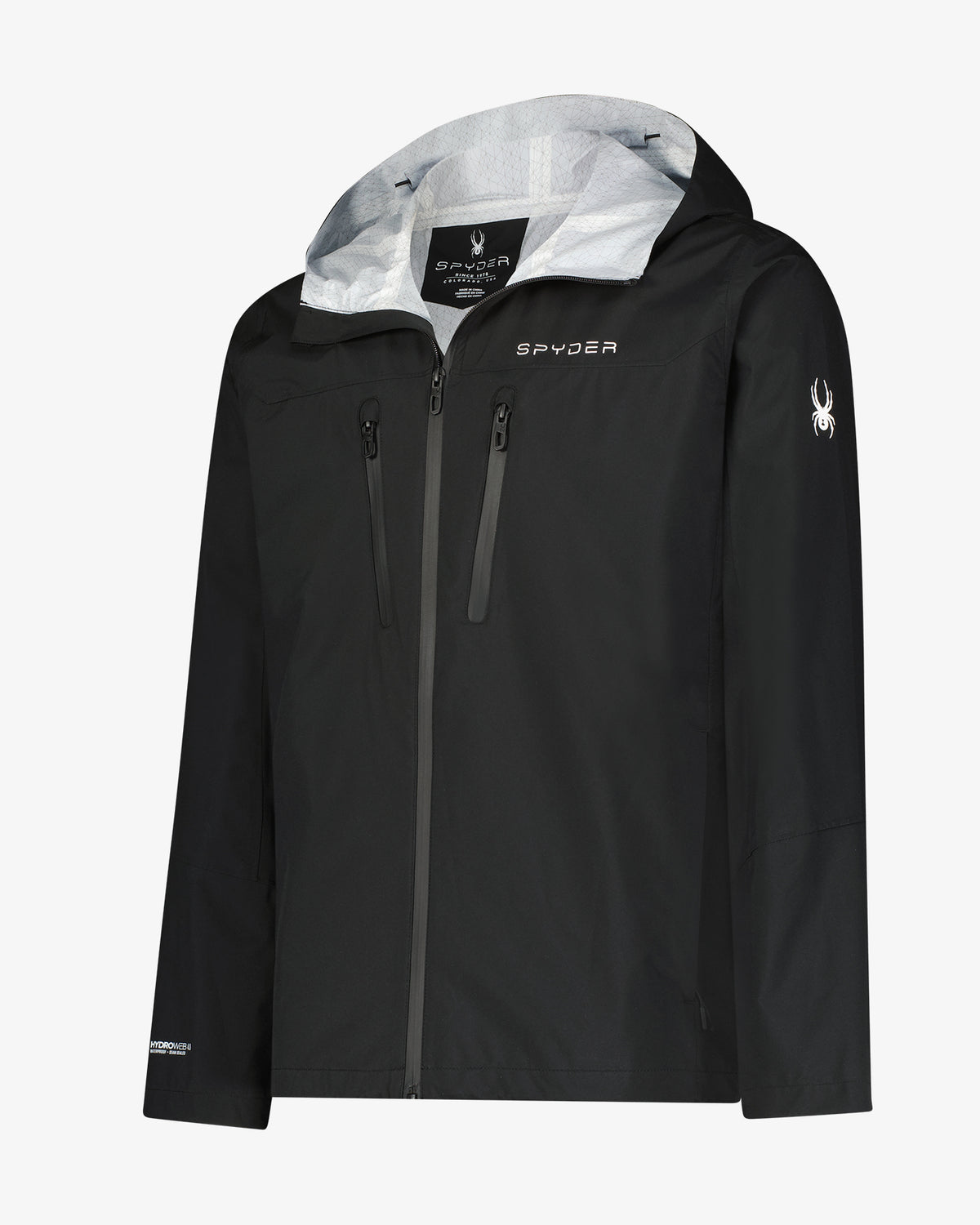 Men's Overcast Rain Jacket - Black