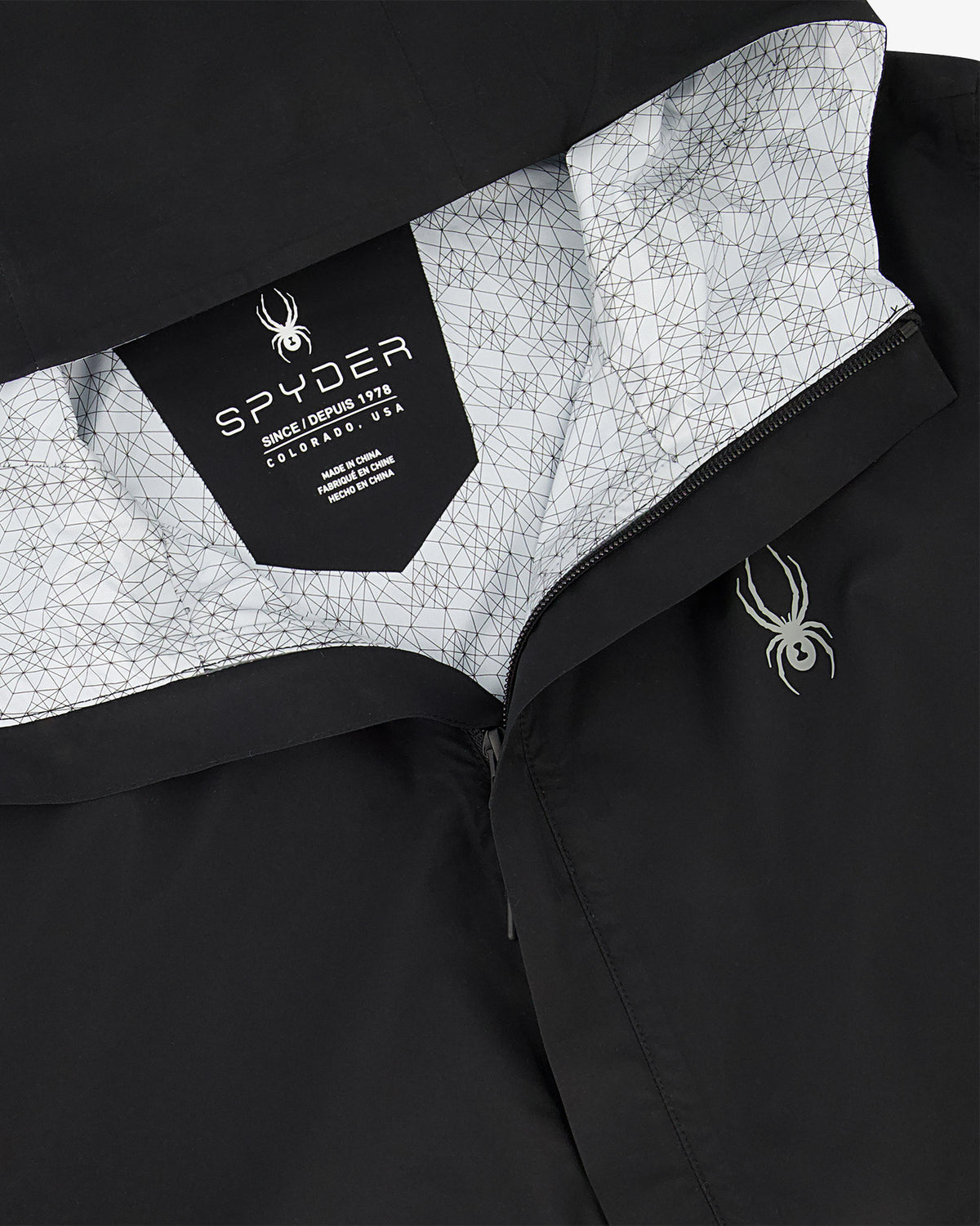 Men's Cloudy Day Rain Jacket - Black