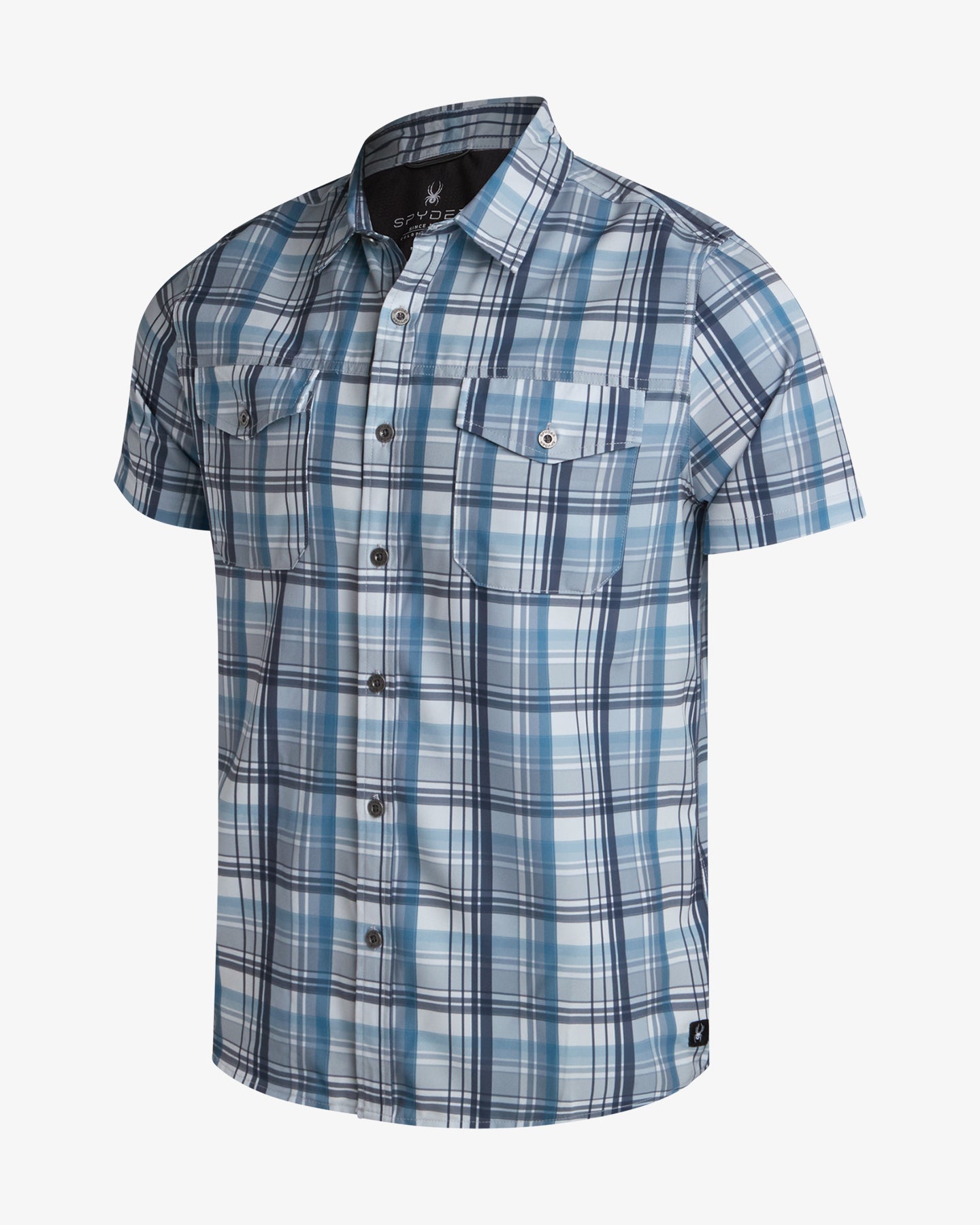 steel grey dress shirt Men's Seaside Collared Mayfair shirt