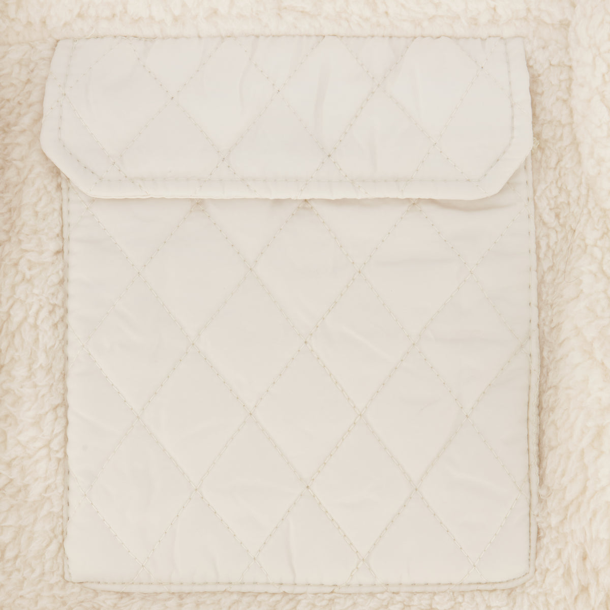 Women's Sherpa Shacket - Cream