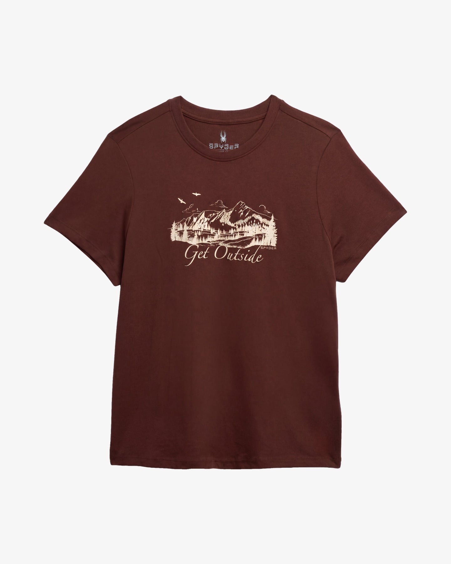 Women's Short Sleeve Graphic Tee - Truffle – Spyder