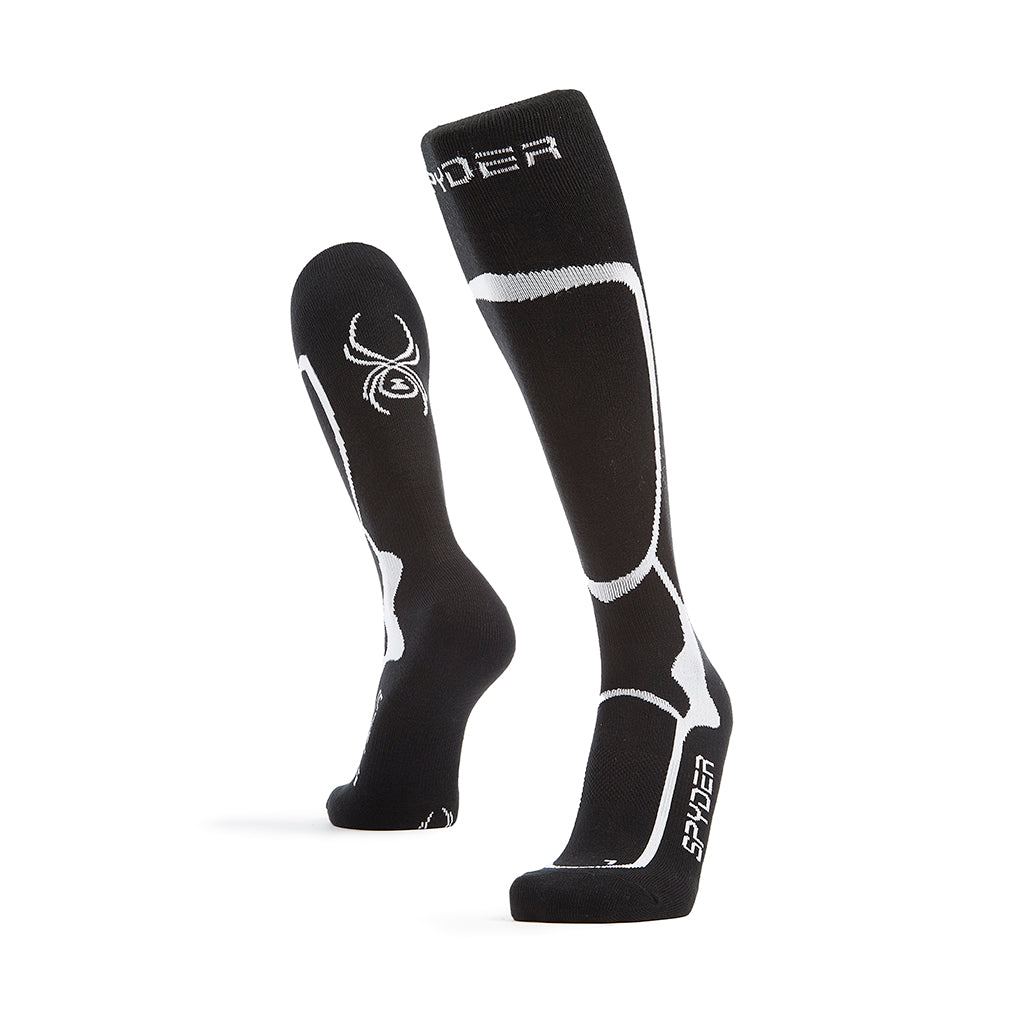 spyder socks black