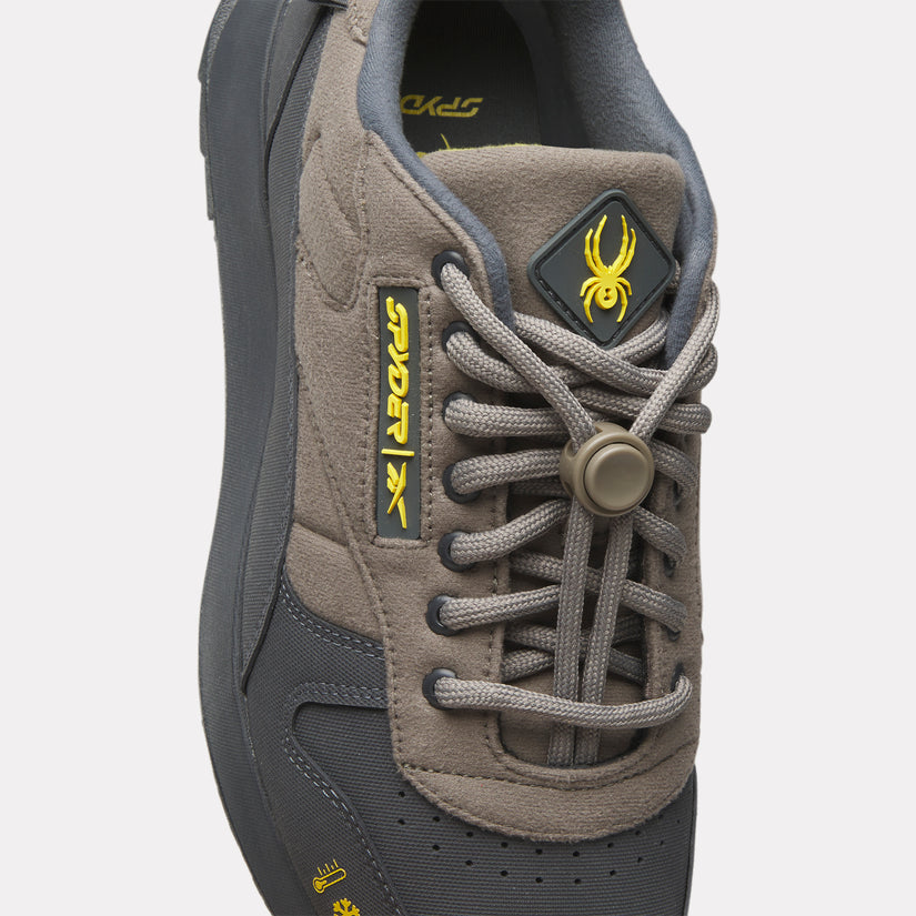Unisex Spyder X Reebok Classic Leather Trail Shoes - Grey