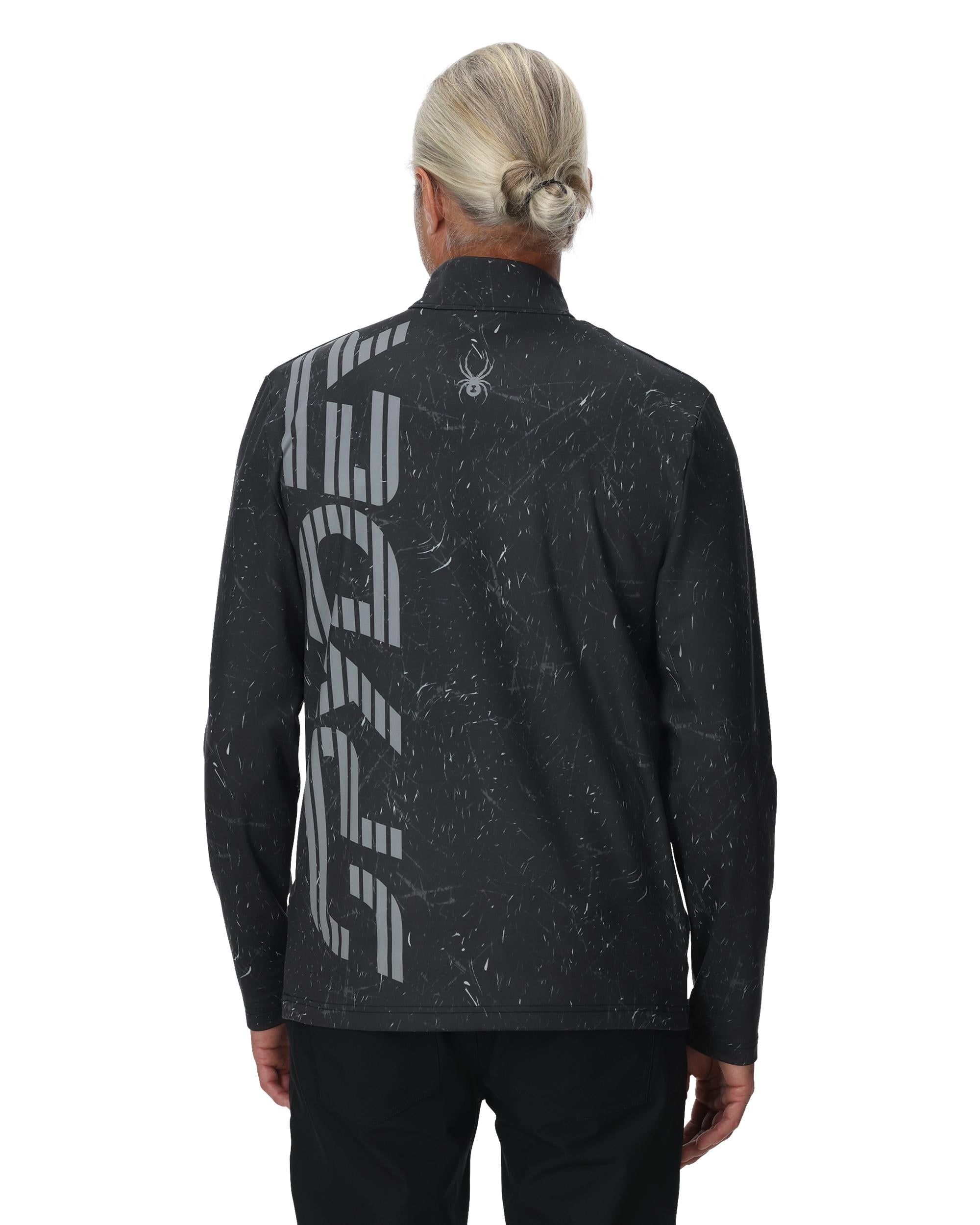 Men's Podium Half Zip T-Neck - Snow Storm – Spyder