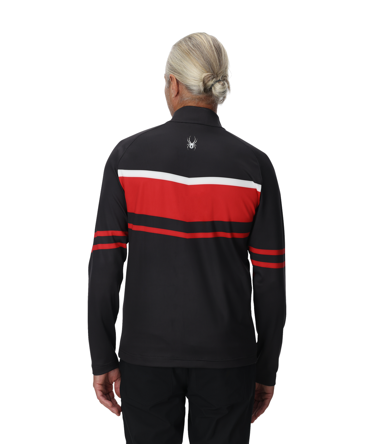 Men's Legacy Half Zip T-Neck - Black – Spyder Men's Legacy Half Zip T-Neck - Black – Spyder