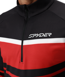 Men's Legacy Half Zip T-Neck - Black