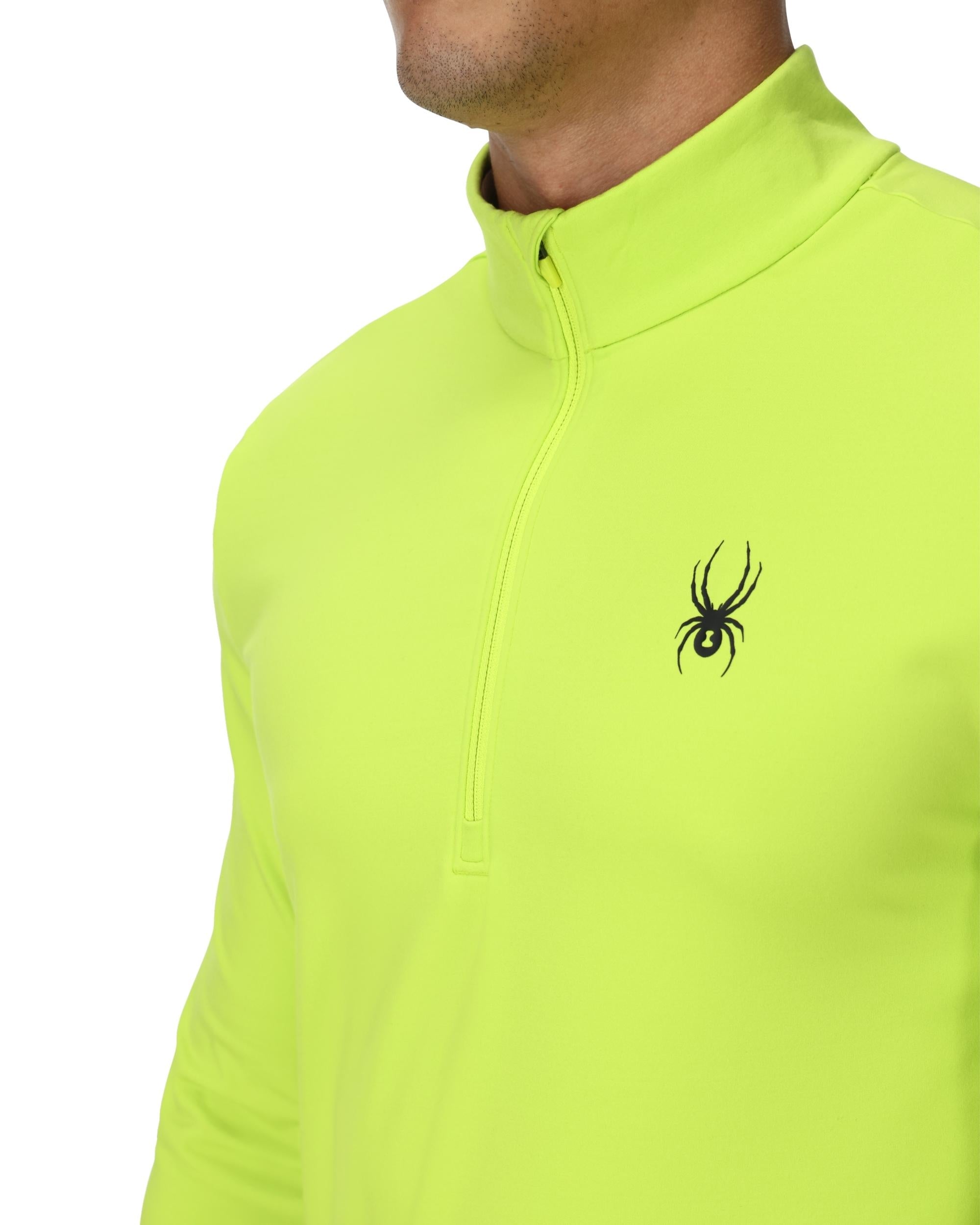 Mens Prospect Half Zip T-Neck - Lime – Spyder
