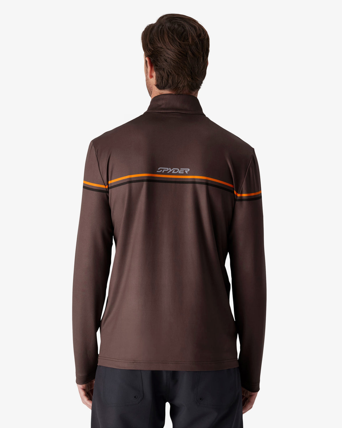 Men's Legacy 1/2 Zip - Mocha