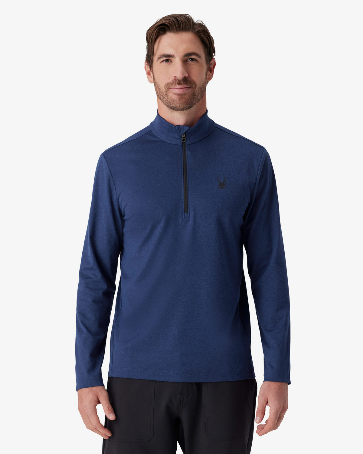 Men's Prospect 1/2 Zip - Indigo Melange