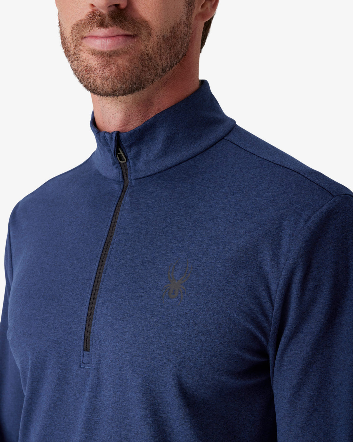 Men's Prospect 1/2 Zip - Indigo Melange