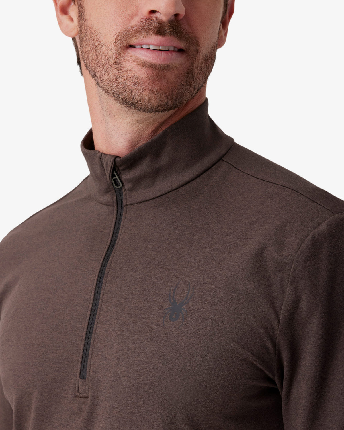 Men's Prospect 1/2 Zip - Mocha Melange