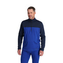 Mens Stretch Charger 1/2 Zip - Electric Blue