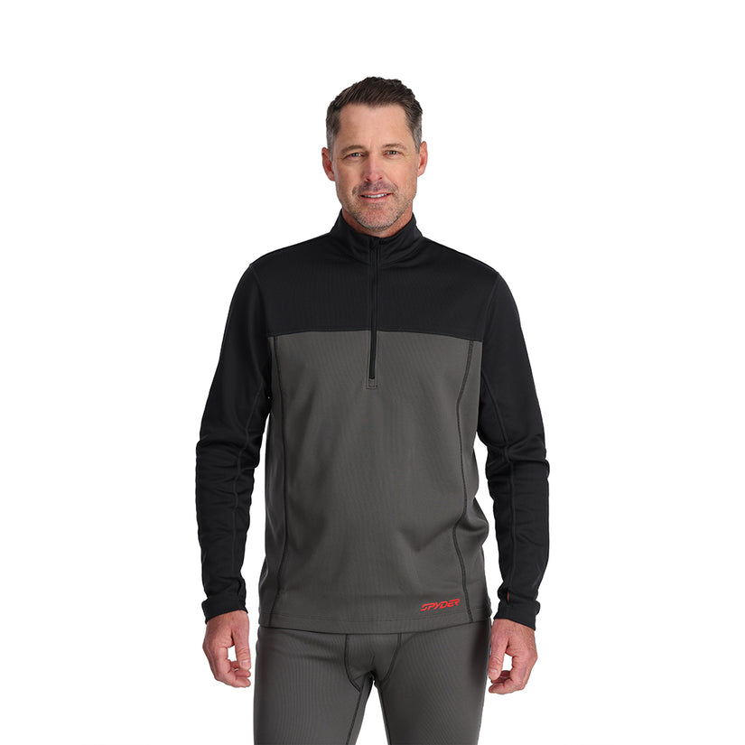Mens Stretch Charger 1/2 Zip - Polar