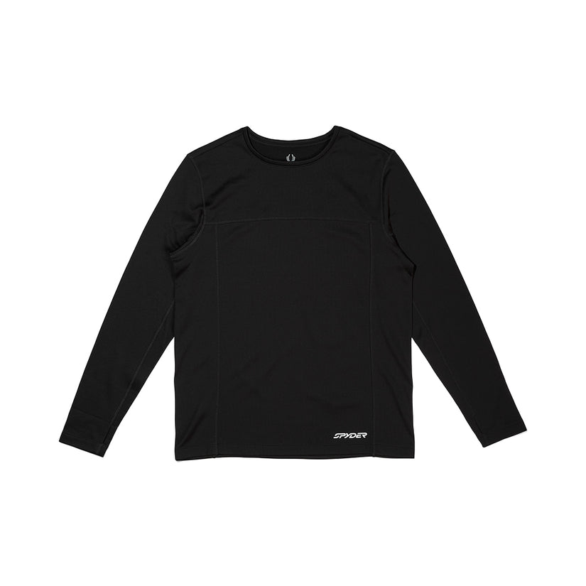 Mens Stretch Charger Crew - Black