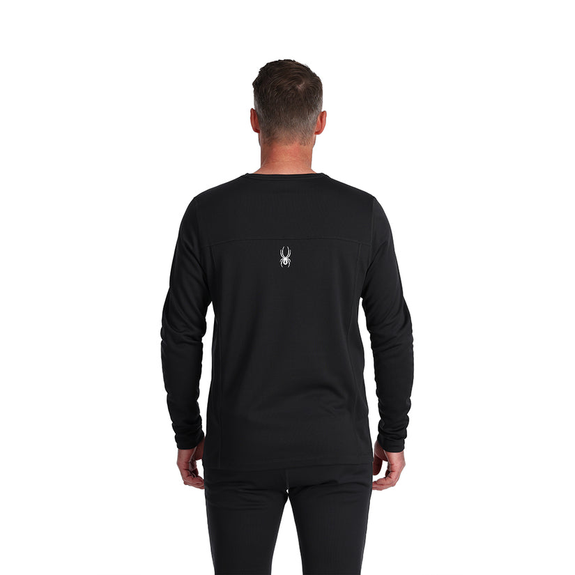 Mens Stretch Charger Crew - Black