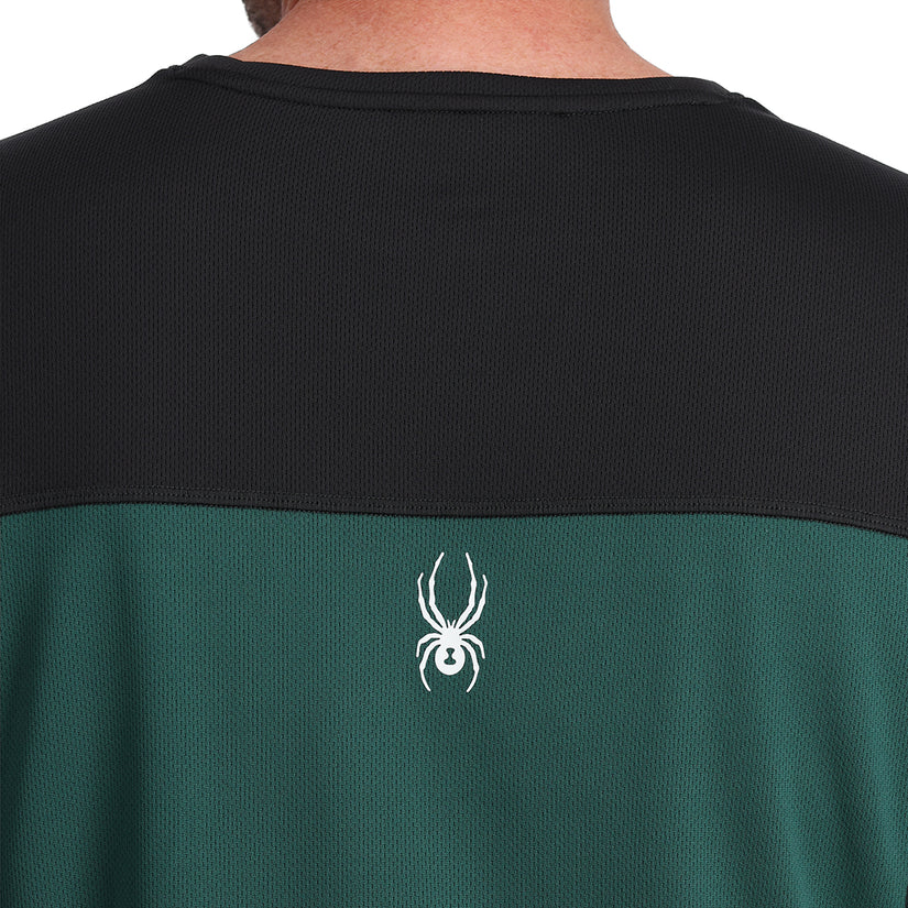 Mens Stretch Charger Crew - Cypress Green