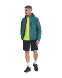 Men's Zenith Hooded Down Jacket - Petrol