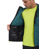 Men's Zenith Hooded Down Jacket - Petrol