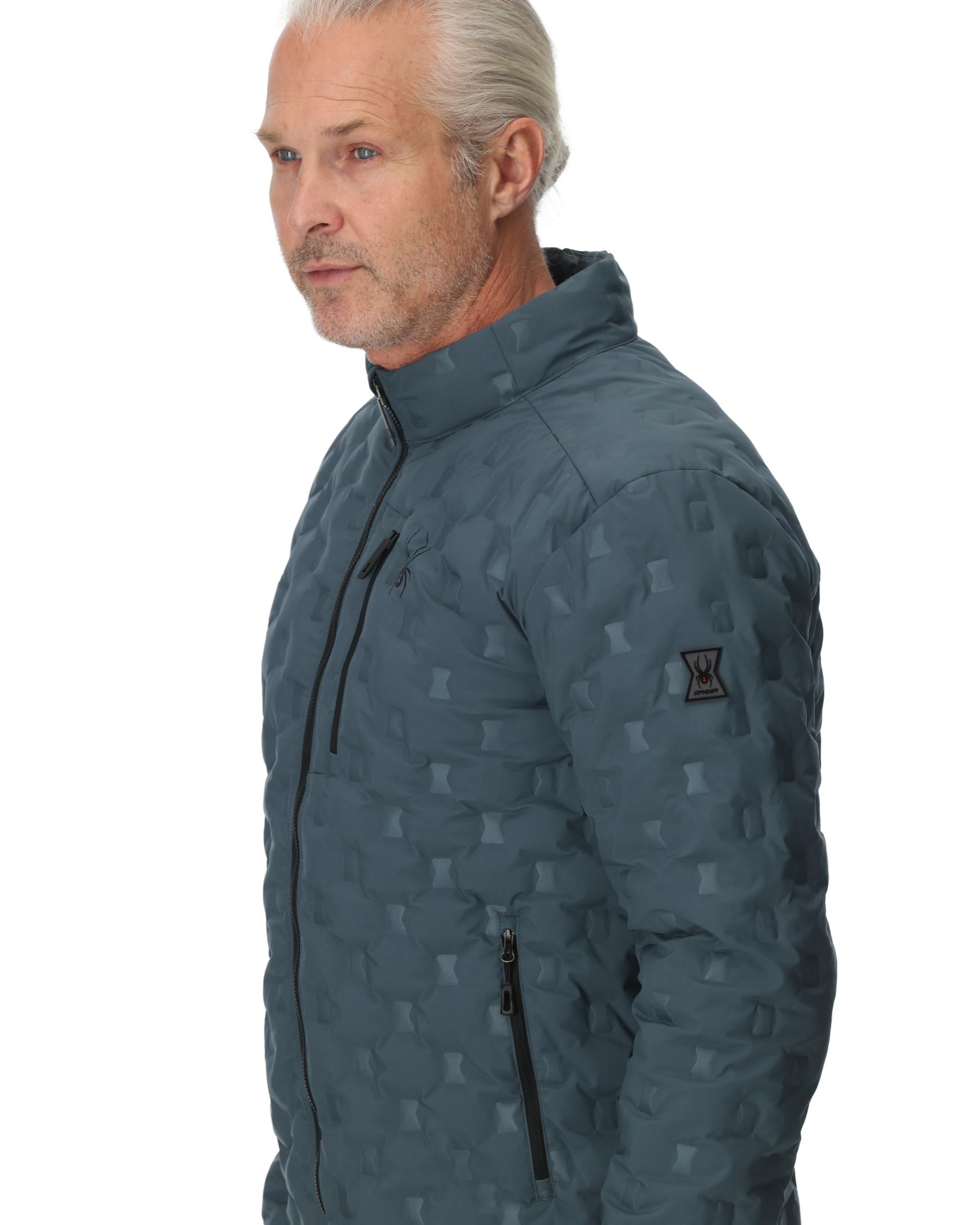 Men's Zenith Jacket - Slate Blue – Spyder