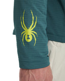 Men's GridWeb™ Fleece Hoodie - Petrol