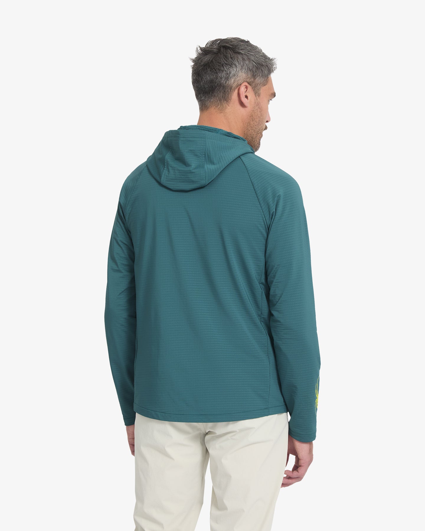 Men's GridWeb™ Fleece Hoodie - Petrol – Spyder