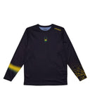 Men's Jamaica Arc Long Sleeve Crew - Black