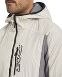 Men's Glissade Hooded Jacket - Light Grey