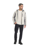 Men's Glissade Hooded Jacket - Light Grey