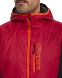 Men's Glissade Hooded Jacket - Spyder Red