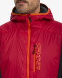 Men's Glissade Hooded Jacket - Spyder Red