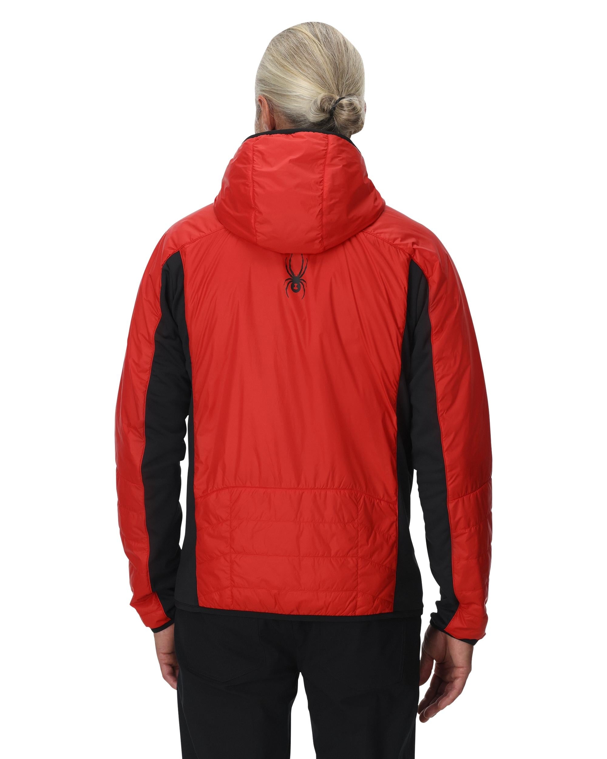 Men's Glissade Hooded Jacket - Spyder Red