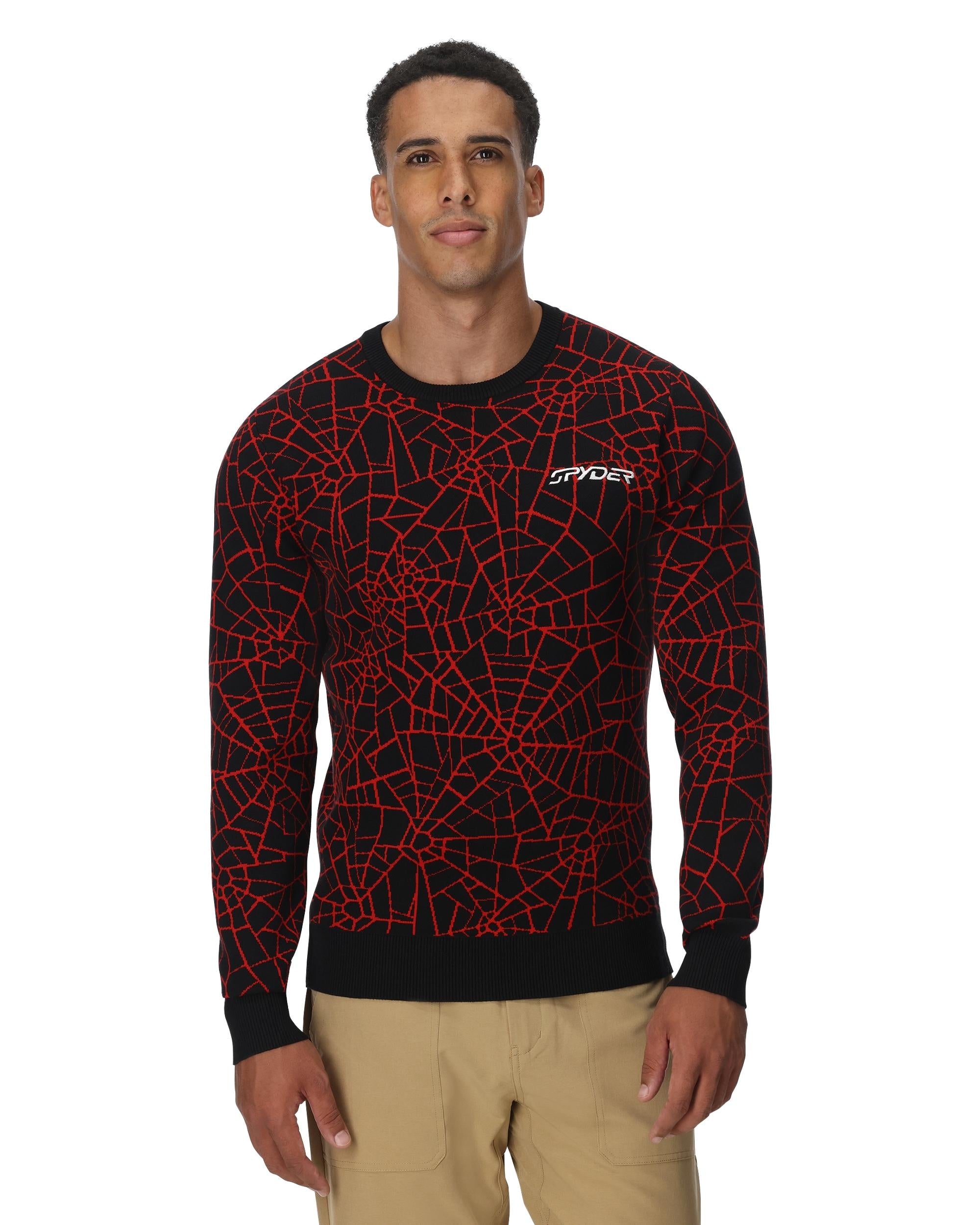 Mens Soelden Sweater - Spyder Red