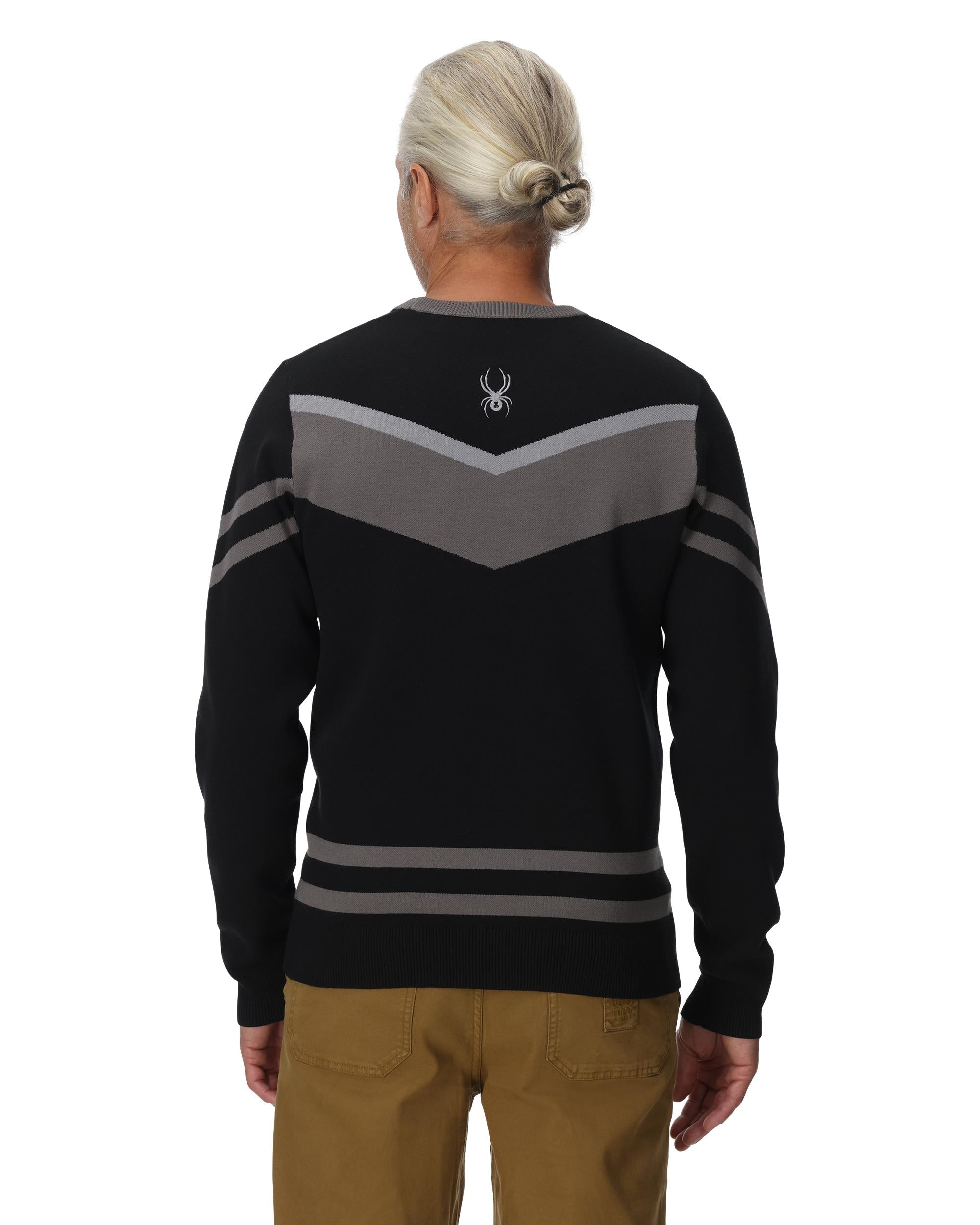 スキースラロームセーター　スパイダーUSA Men's Soelden Sweater - Storm – Spyder