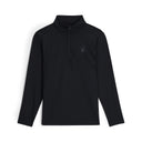 Mens Prospect Half Zip T-Neck - Black